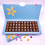 Personalised Thank You Teacher Chocolate Message Gift, thumbnail 2 of 6