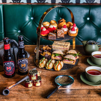 Sherlock Holmes Boozy Mystery Afternoon Tea For Two, 2 of 8