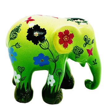 Elephant Conservation Hand Decorated 7cm Art Piece, 5 of 12