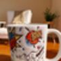 Personalised Super Dad Mug – Comic Style With Kids Name, thumbnail 4 of 6