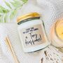 Funny Tory Disappears Scented Soy Candle, thumbnail 1 of 8