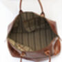 Woman's Small Leather Travel Holdall Bag, thumbnail 7 of 12