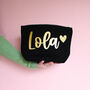 Personalised Canvas Accessory Bag, thumbnail 8 of 10