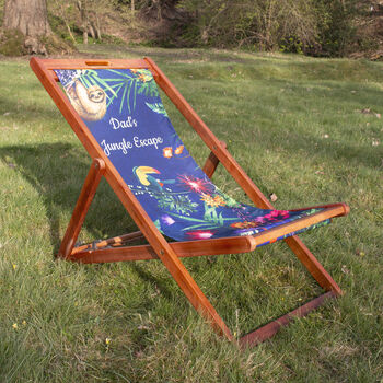 Tropical Garden And Beach Deckchair Gift For Mums, 3 of 8