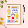 Thank You Nursery Teacher Card, thumbnail 1 of 5