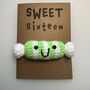 Sweet Sixteen Crochet 16th Birthday Card Handmade, thumbnail 5 of 12