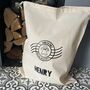 Personalised Special Delivery Gingerbread Man Christmas Sack, thumbnail 3 of 4
