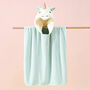 Personalised Unicorn Hooded Bamboo Cape With Buttons, thumbnail 7 of 11