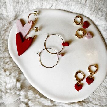 Love Heart Earrings, 3 of 3