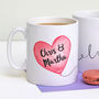 Personalised Couple's Love Balloon Mug, thumbnail 3 of 5