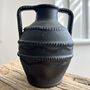 Vintage Romanian Folk Amphora Vase, thumbnail 4 of 6