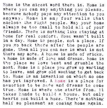 Home Quotes Ceramic Coaster, 2 of 7