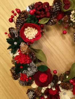 Christmas Wreath Making Experience In Manchester, 6 of 9