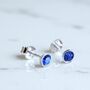 Sterling Silver September Birthstone Bracelet, thumbnail 7 of 10