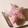 Personalised Hanging Pink Glitter LED Light, thumbnail 2 of 5