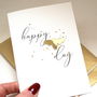 Happy Birthday Bee Card, thumbnail 5 of 9