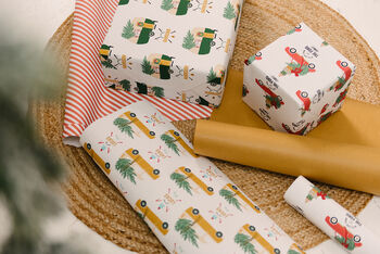 Personalised Christmas Car Wrapping Paper, 4 of 5