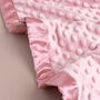 New Born Baby Girl Personalised Blanket, thumbnail 5 of 10