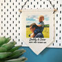 Father's Day Personalised Photo Hanging Banner Flag, thumbnail 7 of 8