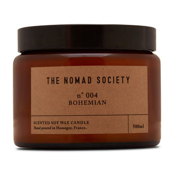 Bohemian Jasmine Honey Suckle Scented Soy Candle, 4 of 4