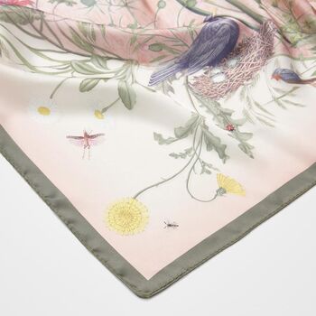 Ivory High Tea Narrative Square Scarf, 3 of 6