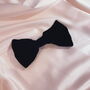 Silk Velvet Euphrasie Hair Bow, thumbnail 5 of 7