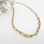 Sterling Silver Or 18ct Gold Plated Paperclip Chain, thumbnail 1 of 7