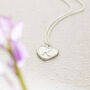 Dotted Heart Initial Charm Necklace, thumbnail 5 of 12