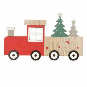 Wooden Christmas Train Decoration, 2 of 8