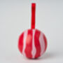 Bauble In Swedish Design Filled With A Choice Of Swedish Chocolates, Swedish Candy Or Chocolate Truffles Lucia, thumbnail 1 of 12