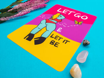 Let Go And Let It Be Art Print, 2 of 3