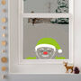 Peeping Elf Window Sticker, thumbnail 1 of 1