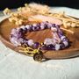 Amethyst Zodiac Crystal Necklace With Clasp, thumbnail 3 of 11