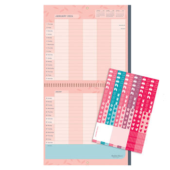 2026 Family Calendar Matilda Myres Five Person, 4 of 12