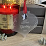 Personalised Christmas Rose Gold Onion Decoration 23, thumbnail 3 of 7