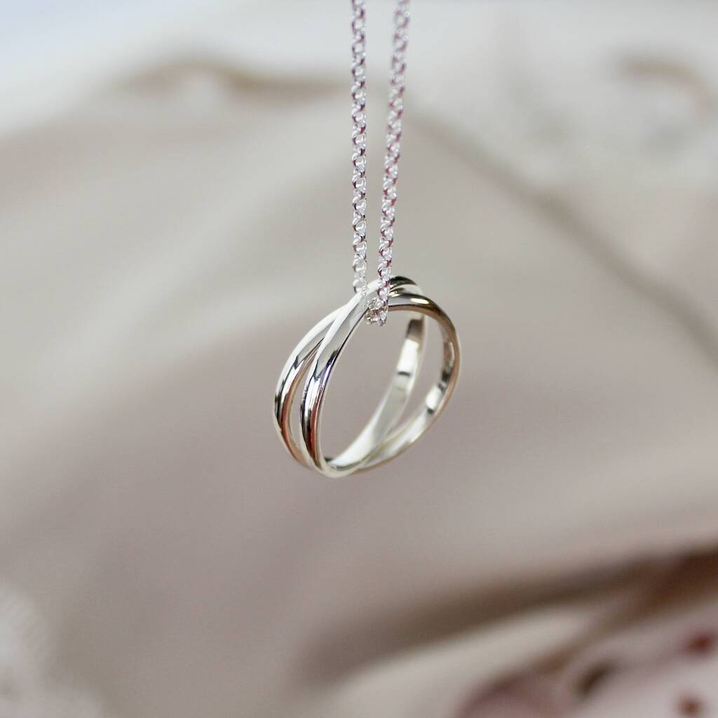 russian wedding ring necklace