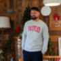 Unisex 'Baubles' Christmas Jumper Sweatshirt, thumbnail 8 of 12