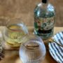 Set Of Two Gold Rimmed Gin Goblets, thumbnail 2 of 2