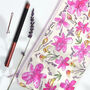 Cotton Lilies Makeup And Cosmetic Bag, thumbnail 4 of 6