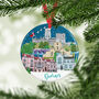 Personalised Durham Skyline Bauble Gift, thumbnail 1 of 4