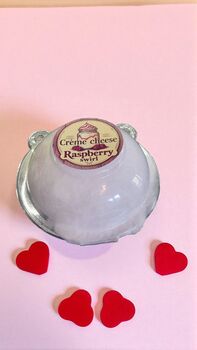 Crème Cheese And Raspberry Swirl Candy Floss Cake, 8 of 10
