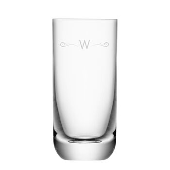 Monogrammed Hamilton Highball Glass, 4 of 12