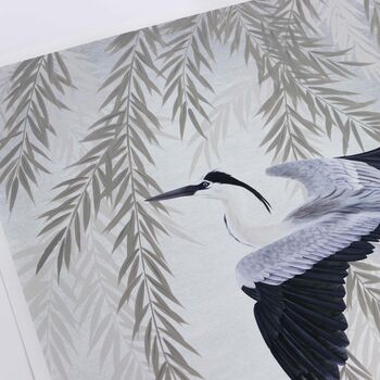 Bird In Flight Chinoiserie Fine Art Giclée Print, 3 of 8