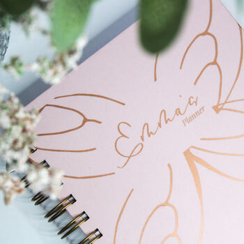 Personalised | Undated Planner | Butterfly, 3 of 3