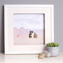 Personalised 'Life's A Beach' Family Pebble Picture, thumbnail 1 of 3