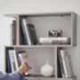 Six Tier Bookshelf Room Divider Modern Storage Unit, thumbnail 7 of 12