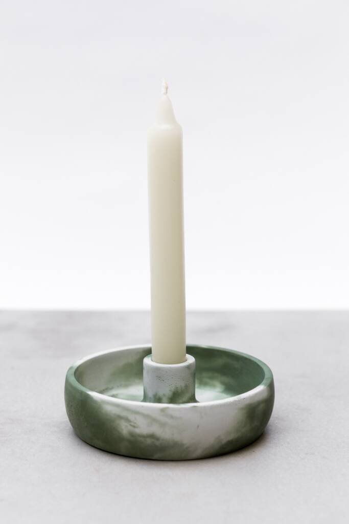 Handmade Eco Bowl Candle Holder | Recycled Materials, 1 of 7
