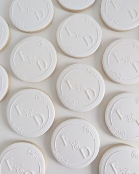 Personalised Wedding Favour Biscuits, 2 of 2