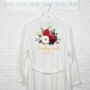 Bridesmaid Winter Wedding Personalised Dressing Gown, thumbnail 1 of 2