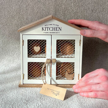 Country Kitchen Egg Rack And Egg Cupboard, 10 of 10